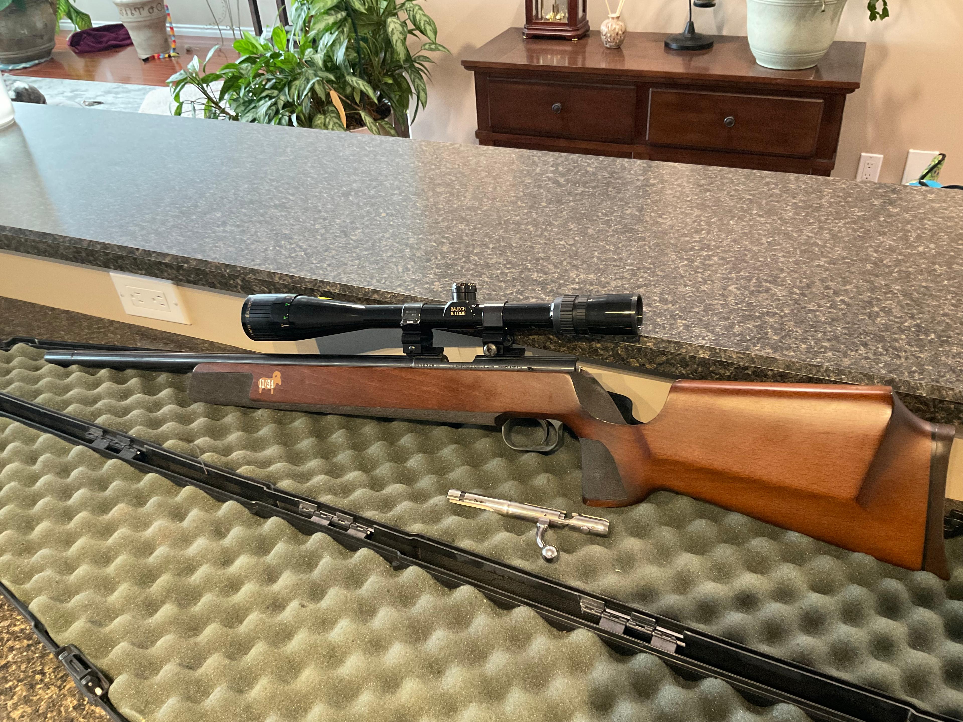 Photo of Anschutz Model 64 Silhouette Single Shot Bolt Action Rifle