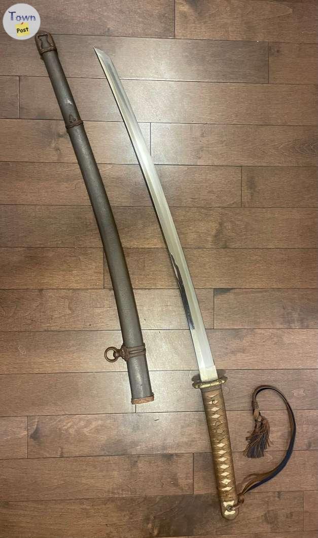 Photo of Authentic Original WWII Japanese TYPE 98 Sword $4500