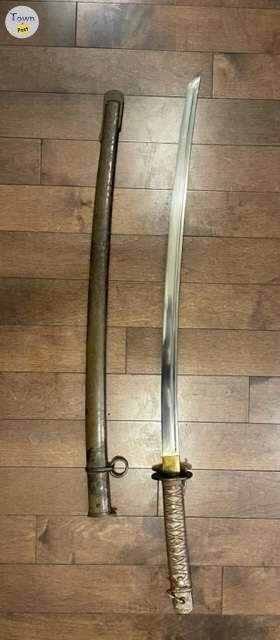 Photo of Authentic Original WWII Japanese TYPE 95 NCO Sword $1700