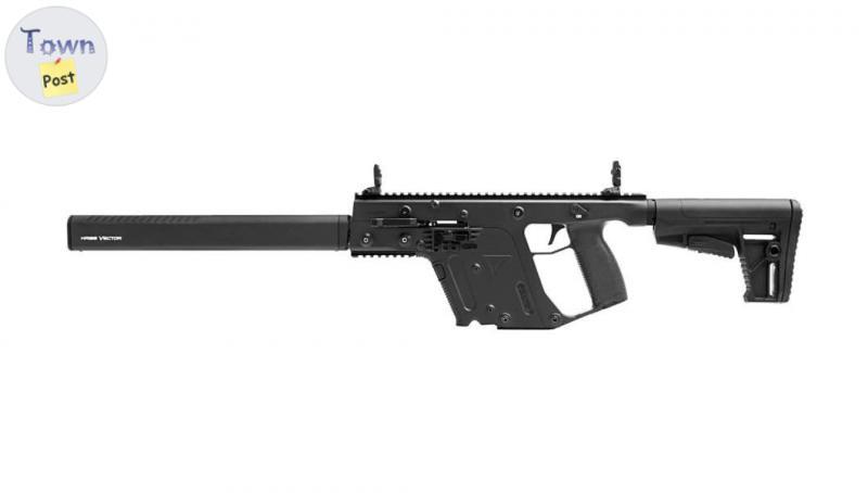 Photo of Brand new Kriss Vector GEN II CRB Enhanced 18.6″ Barrel Black 9mm Semi-Auto Rifle $2000