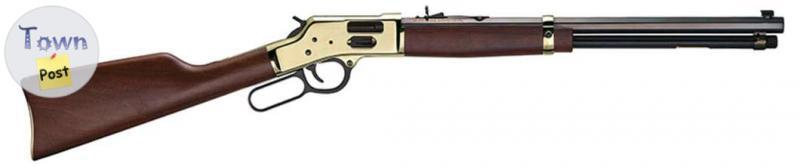 Photo of Brand new Henry H006GM Big Boy Side Gate 357 Mag / 38 SP 20″ Brass Lever Action Rifle $1550