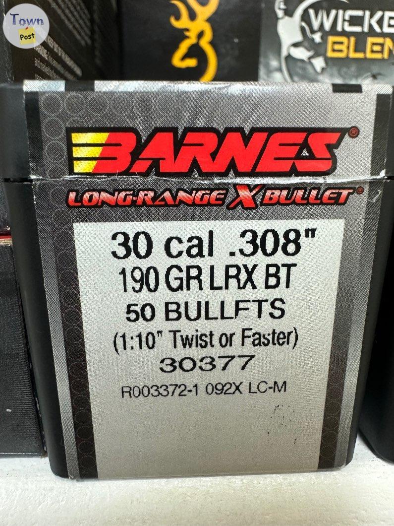 Photo of .308 Barnes 190 LRX